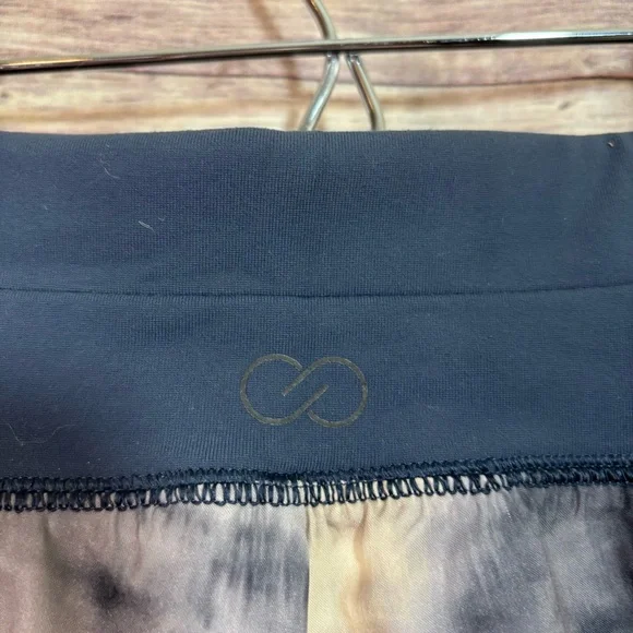 Calia by Carrie Underwood Running Shorts Size Largee Smoke Blue Print H3 - Picture 5 of 7